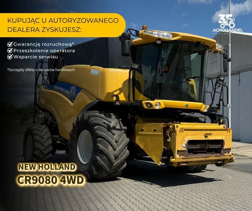 New Holland CR9080 4WD  kombajn zbożowy
