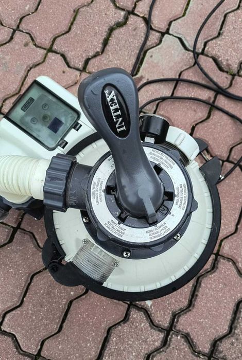 Pompa basenowa piaskowa intex sf90220-1 + basen Bestway Steel Pro Max