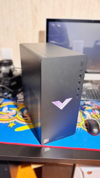 PC Gaming HP Ryzen 5 5600G 16GB 1050ti 4GB