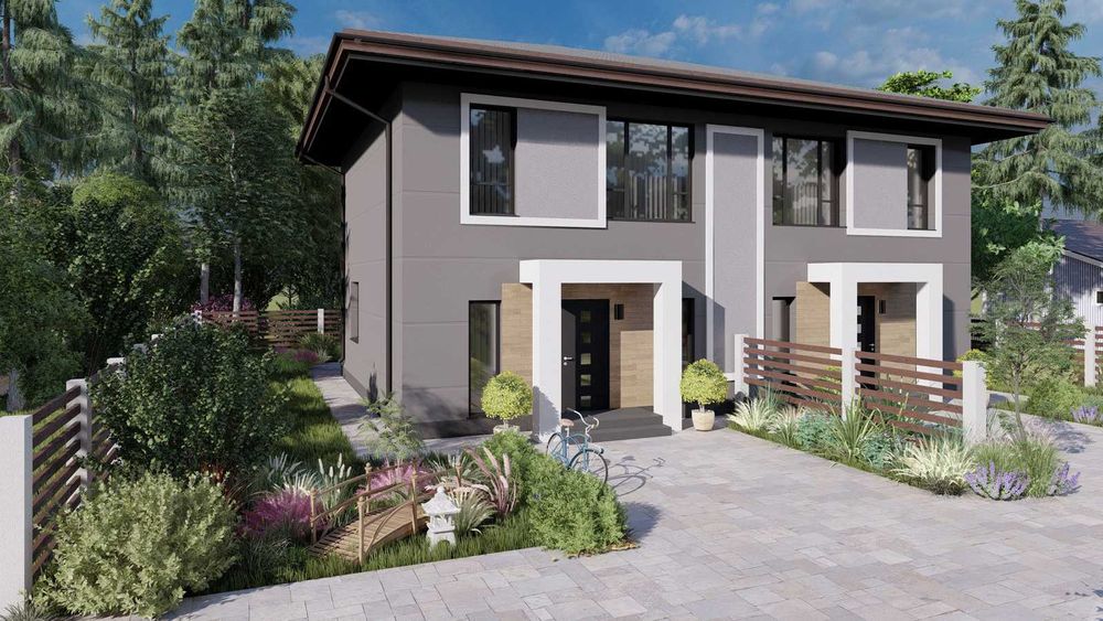 Дуплекс в котеджному містечку