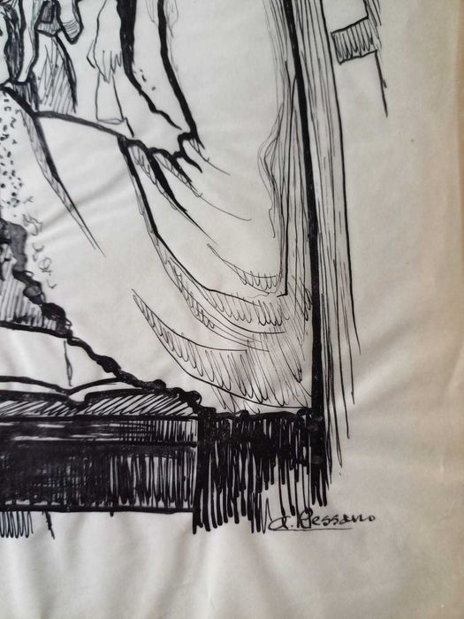 Desenho original de Arnaldo Ressano Garcia