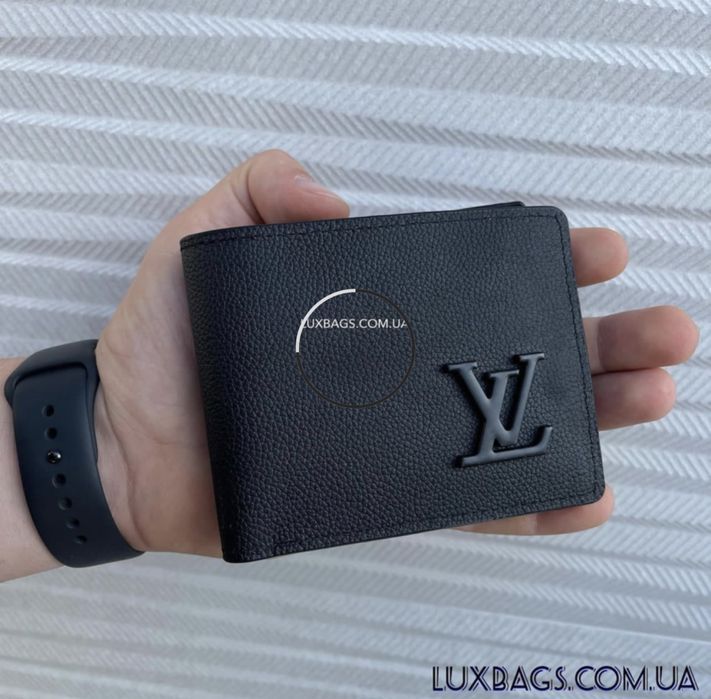 Мужской кожаный кошелек Louis Vuitton Луи Виттон