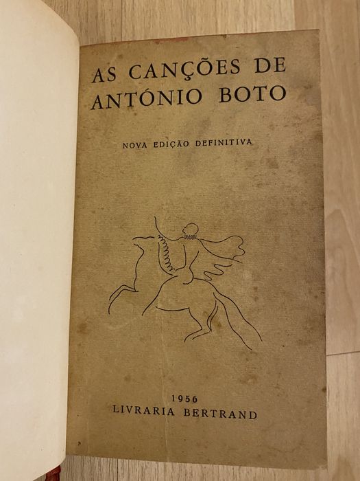 Livro “As canções” de Antonio Botto