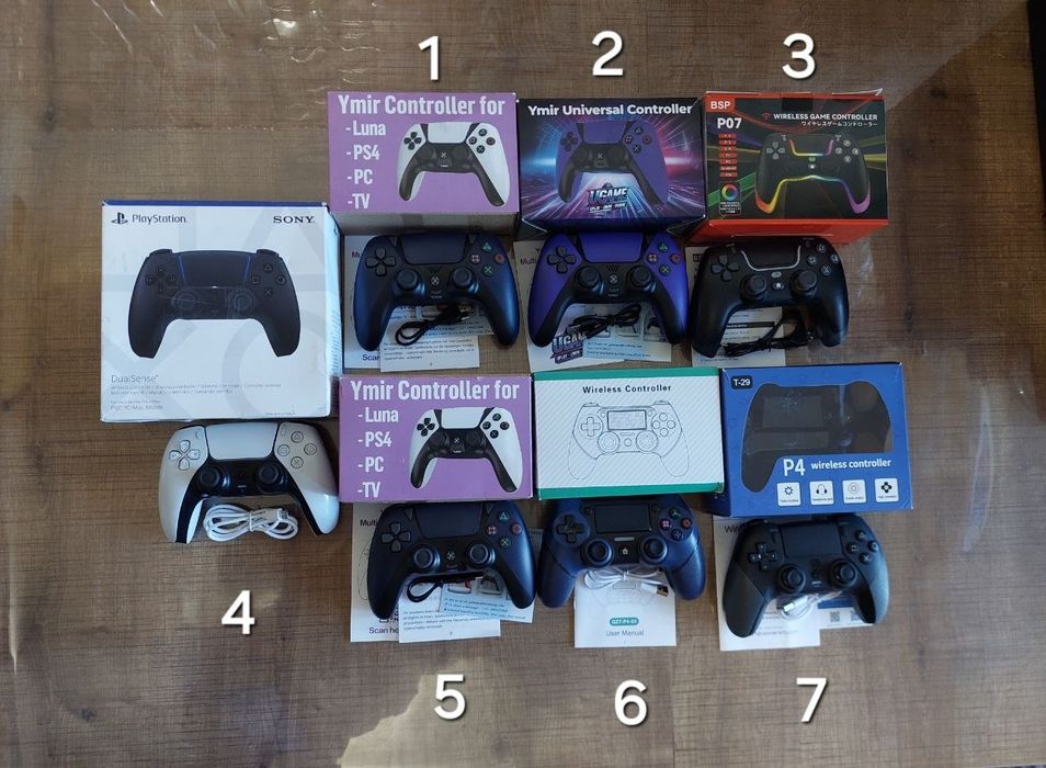 Новий джостік/геймпад  для PS4/5/PC/Android DualShock/DualSense