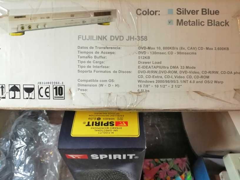 Leitor cd Karaoke Fujilink JH-358