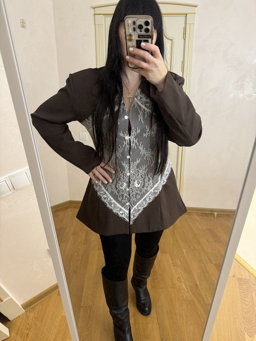 Піджак сукня корсет