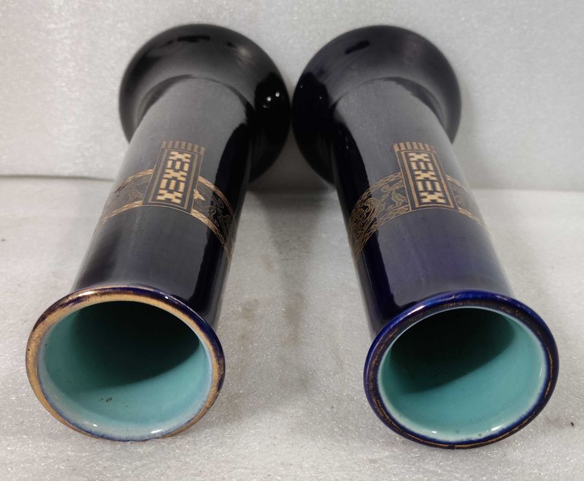 2 jarras em faiança de Sarreguemines