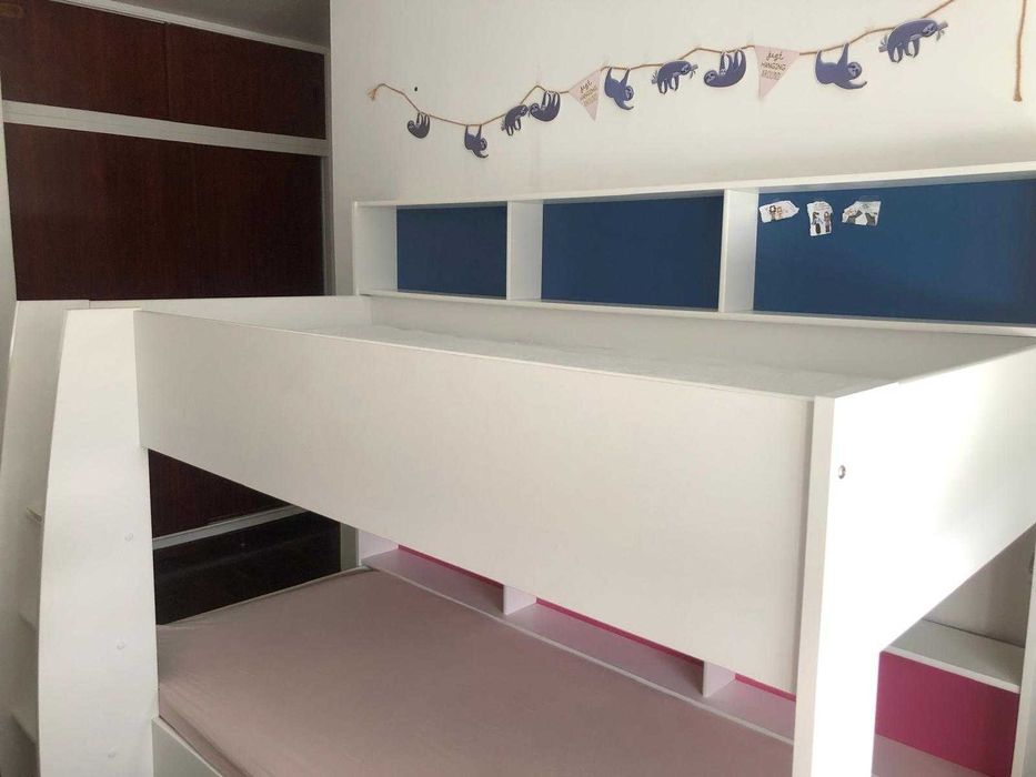 Beliche ParisoT “Leonardo” + 2 colchões | Excelente estado