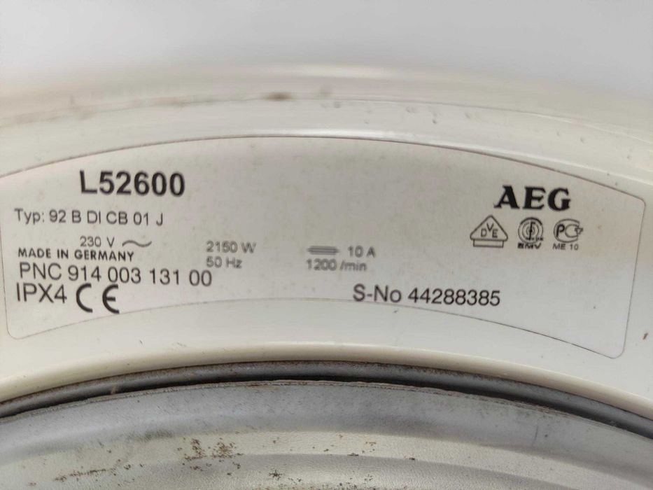 Máquina AEG Lavamat 52600 PARA PEÇAS (Eletrónica e Motor OK)