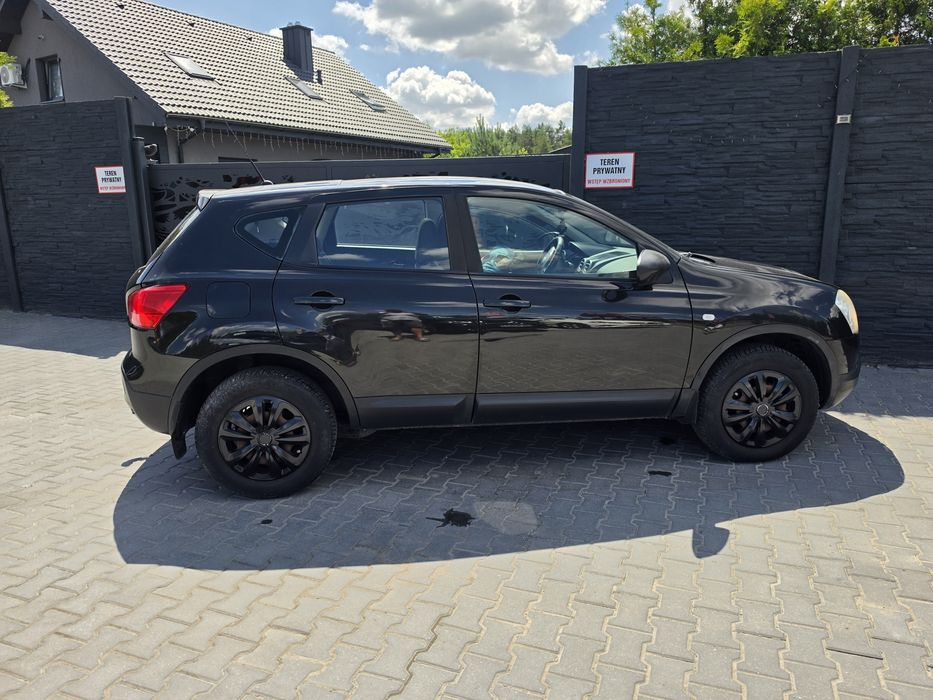 Nissan Qashqai 2008r 2.0Diesel Czarny z Panoramą Zadbany