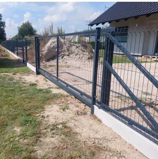 Najtaniej w Polsce! SPRZEDAŻ Ogrodzenia panelowego 123cm FI4- 45 zł/mb