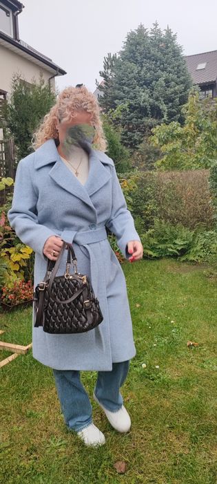 Płaszcz 40 wełniany Taranko  i beret gratis