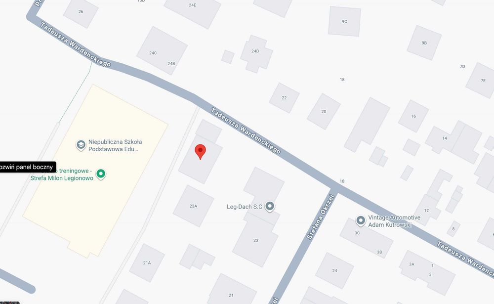 Lokal biurowo usługowy Legionowo. 130 m2.