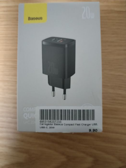 Carregador e cabo compatível para iPad e iPhone