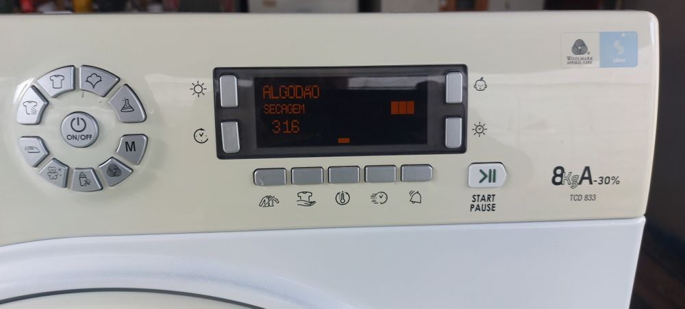 Máquina de secar roupa Hotpoint Ariston 8 kg bomba de calor