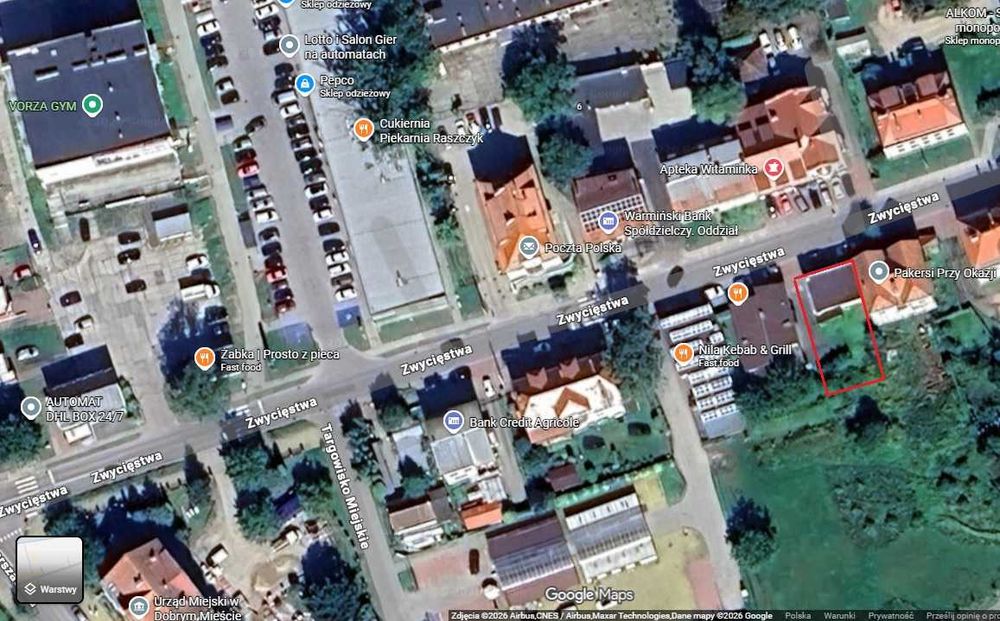 Lokal użytkowy 64 m² do wynajęcia Dobre Miasto ul. Zwycięstwa 3