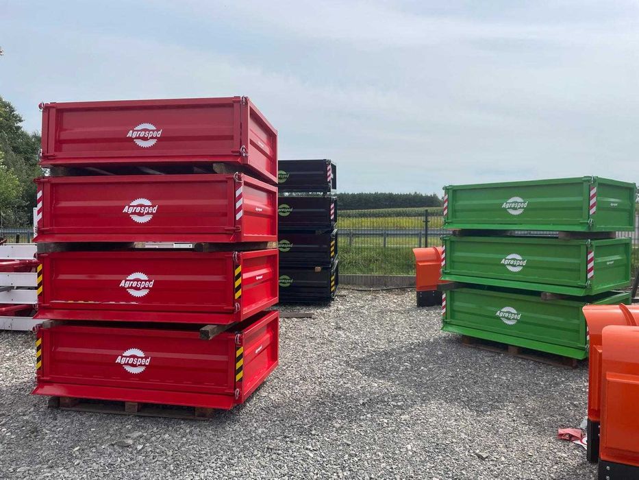 Skrzynia ładunkowa do ciągnika paka transportowa paczka WZMOCNIONA