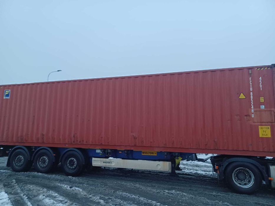 Kontener morski 40 DV/HC 12metrowy - tani transport!