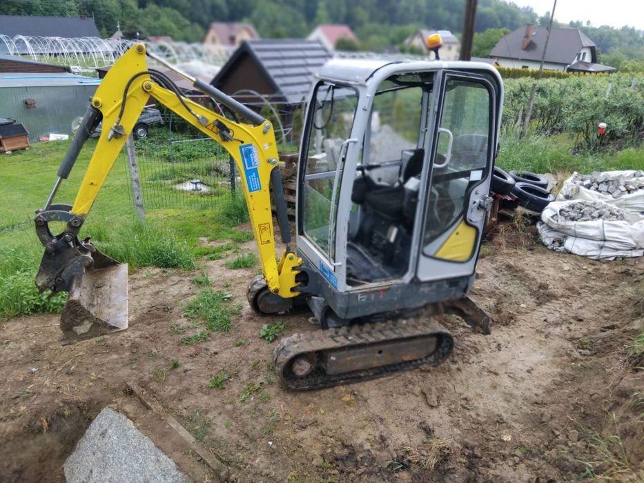 Minikoparka koparka wacker neuson et16 2019