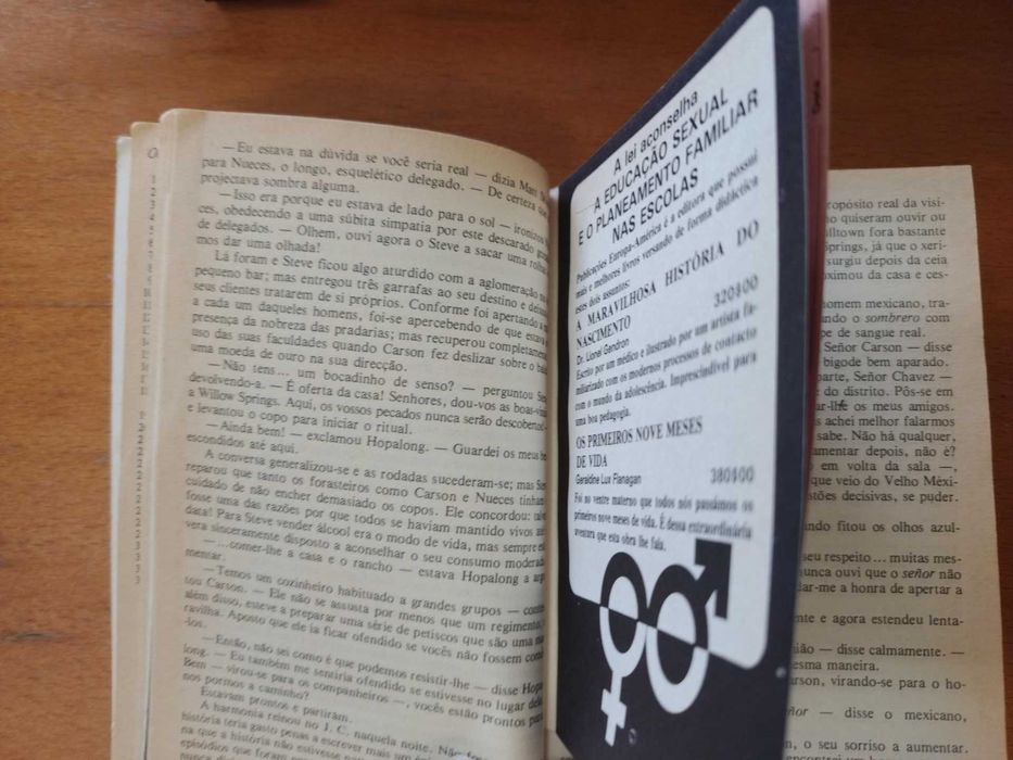 Livro Western: Fúria Justiceira - Clarence E. Mulford (Hopalong Cassidy)