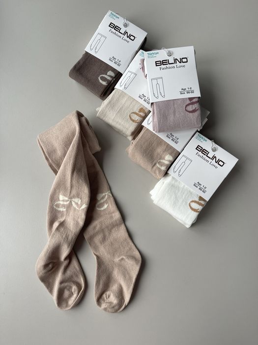 Колготки демісезонні для дівчаток 80,86,92,1-2,3-4,5-6,7-8 років