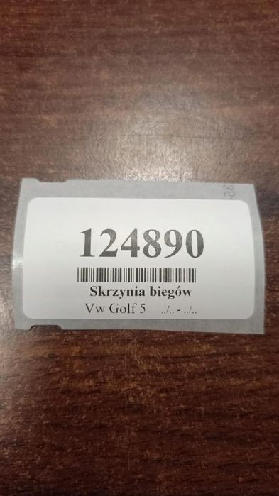 vw golf v 1.9 tdi skrzynia biegów jcr