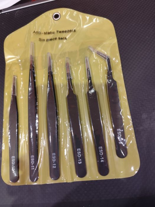 Zestaw 6 penset esd do elektroniki nowe