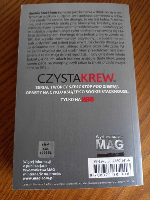 Martwy aż do zmroku, Charlaine HARRIS