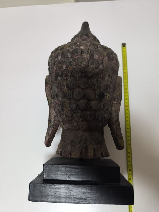 Decoração cabeça de buda