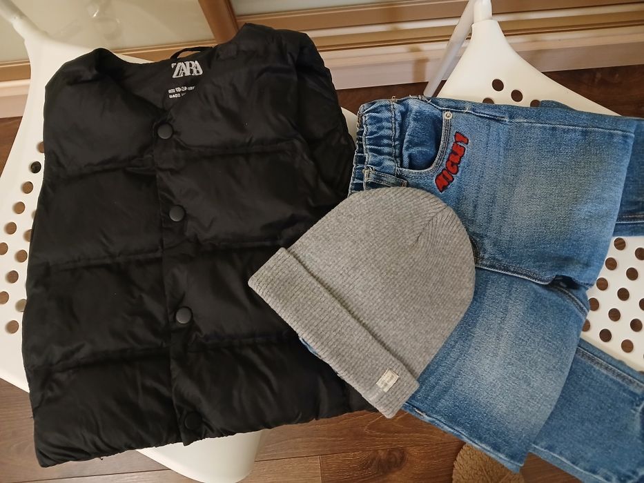 Джинси zara 98 mickey mouse
