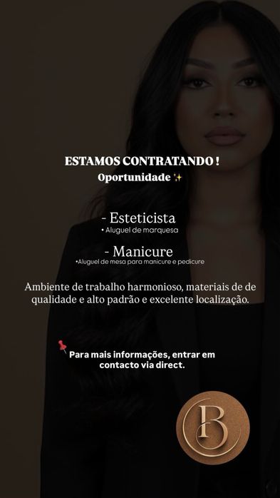 Aluguel Studio de estética