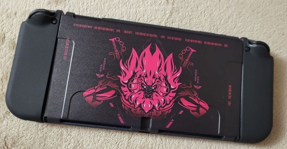 Чехол Nintendo Switch Zelda Левр TOTK Гума Плотна