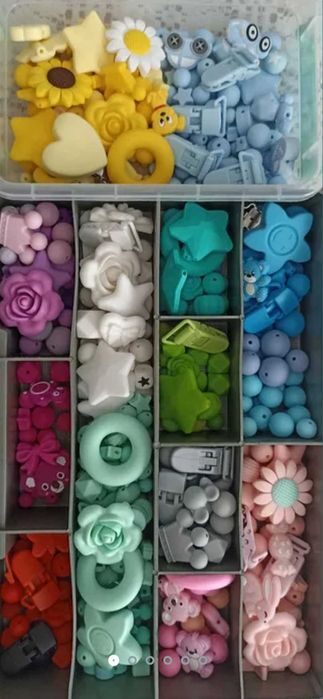 Силіконова фурнітура для виготовлення тримачів гризунів букви