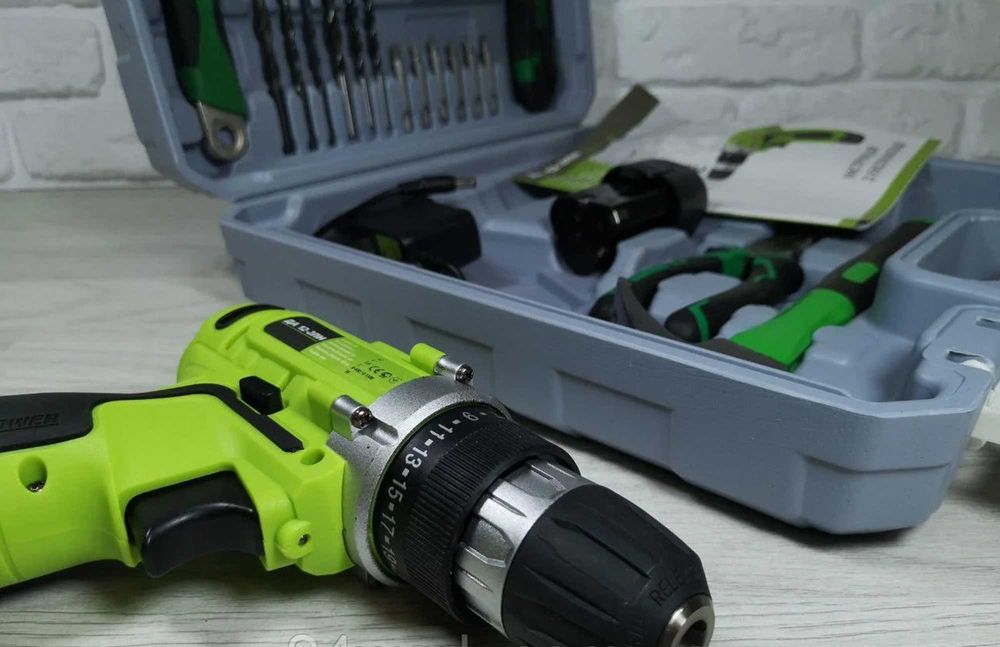 Шуруповерт С большим набором МИНСК МТЗ Белорус 12В 2Ак