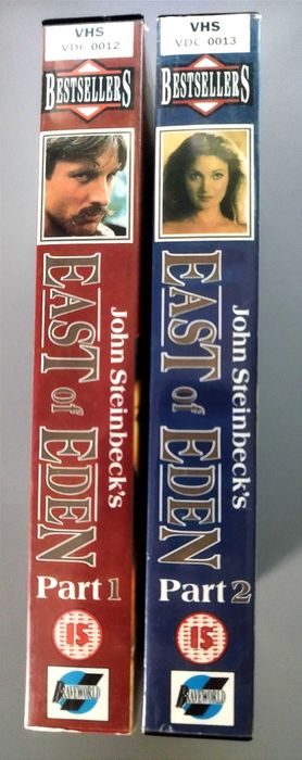 VHS: East of Eden (2 VHS)