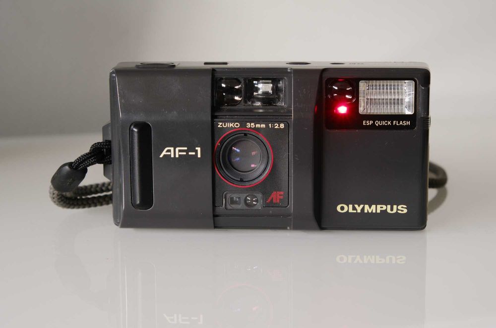 Câmara Fotográfica Analógica Point & Shoot - Olympus AF-1