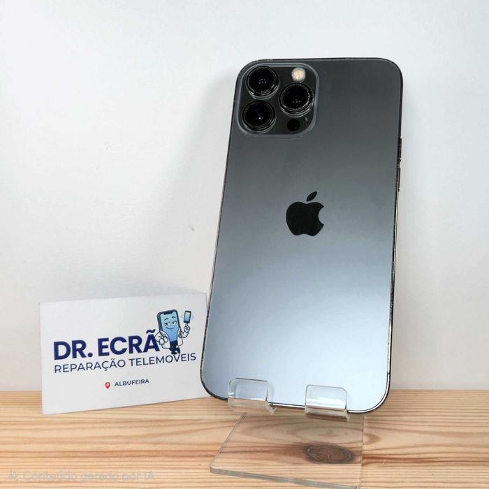 iPhone 13 Pro Max Grafite 128GB + Bateria 100% com Garantia
