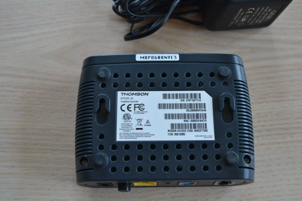 4 x Router Modem ADSL SpeedTouch 516, 536, 546