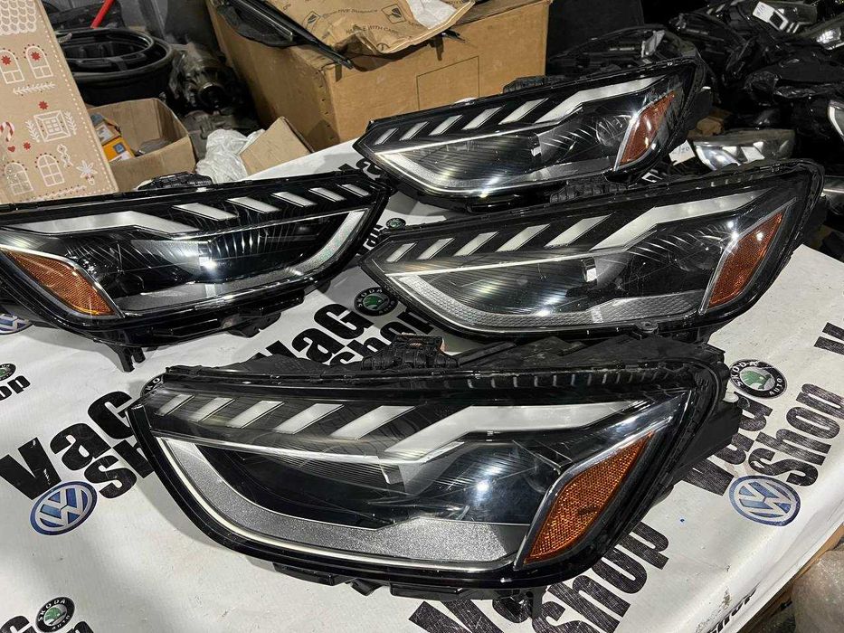 ОРИГІНАЛ Фары Audi A4 B9 Full LED Фулл лед Ауді А4 Б9 Фонари Ауди Фара