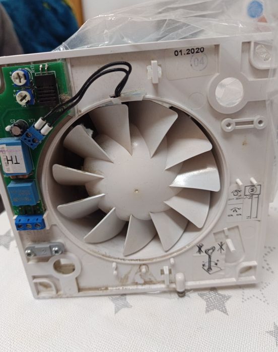 Ventoinha Extrator Automática