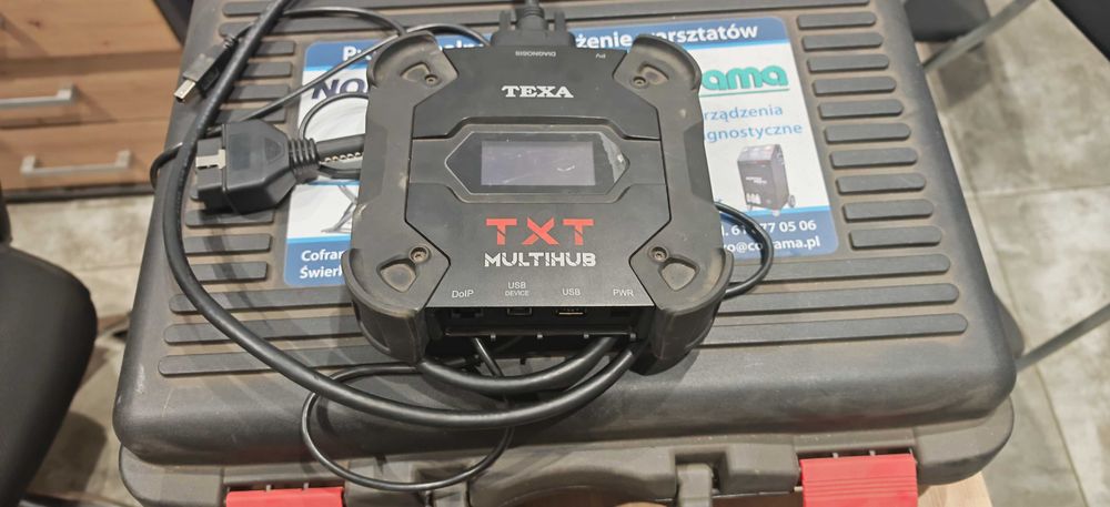 TEXA MULTIHUB CAR PLUS – oryginalny tester diagnostyczny