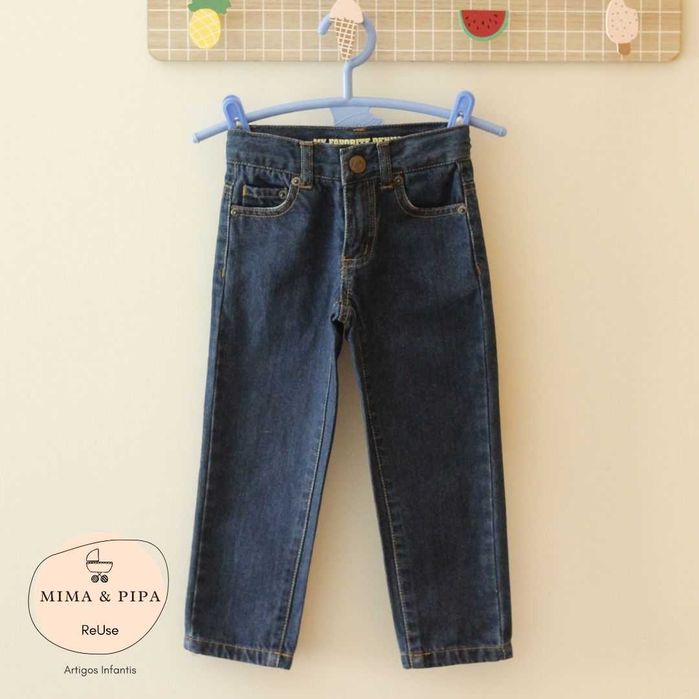 Calças de Ganga Zippy  2/3 anos