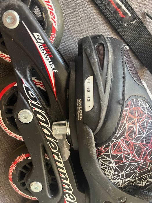 Patins em linha ajustáveis Bladerunner Phaser 28-32
