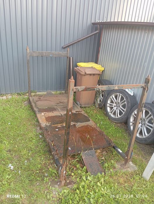 Platforma do transportu motocykli