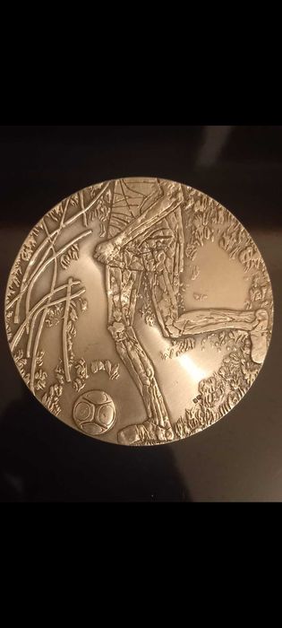 Medalha FC Porto Liga Campeões 87 Prata maciça