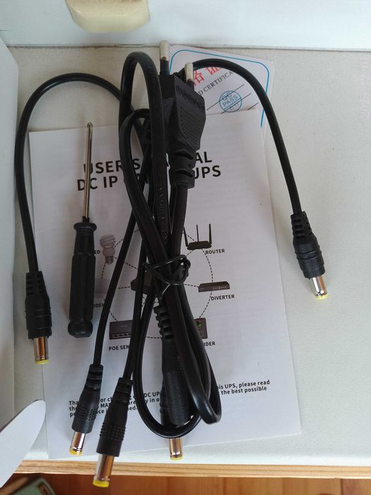 Ups ибп источник бесперебойного питания для роутера DC1018L poe 18w
