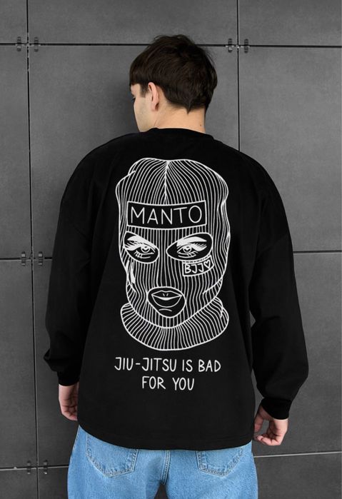 Новая Кофта свитшот лонгслив manto jiu-jitsu манто джиу джитсу