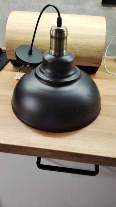 Lampa wisząca czarna