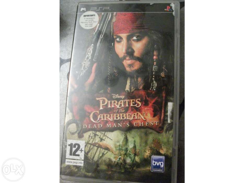 Pirates of the Caribbean Game for PSP
