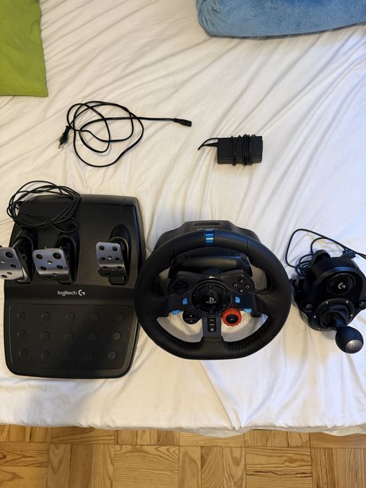 Logitech G29 + Shifter (Kit completo) – Impecável
